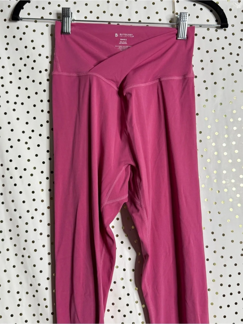 BuffBunny Pink High-Waist Leggings